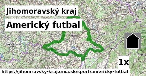 americký futbal v Jihomoravský kraj