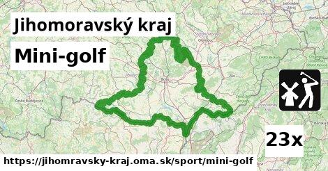 Mini-golf, Jihomoravský kraj