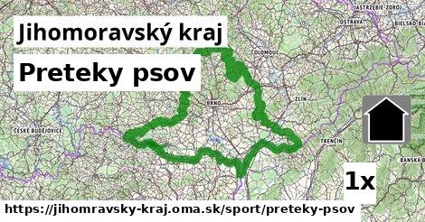 Preteky psov, Jihomoravský kraj