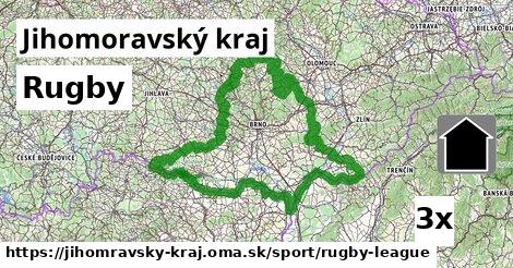 Rugby, Jihomoravský kraj