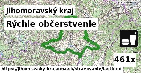 Rýchle občerstvenie, Jihomoravský kraj