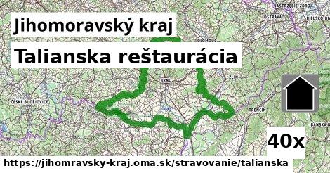 talianska reštaurácia v Jihomoravský kraj