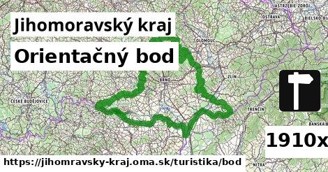 orientačný bod v Jihomoravský kraj