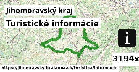 Turistické informácie, Jihomoravský kraj