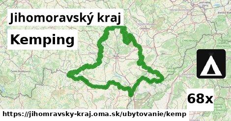 Kemping, Jihomoravský kraj