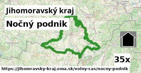 Nočný podnik, Jihomoravský kraj