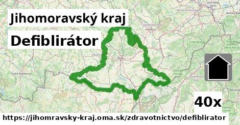 Defiblirátor, Jihomoravský kraj