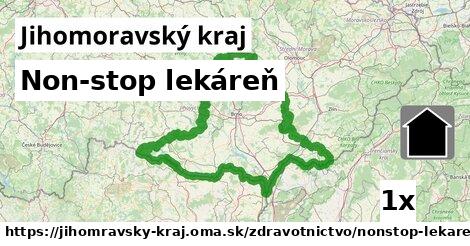 Non-stop lekáreň, Jihomoravský kraj