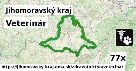 Veterinár, Jihomoravský kraj