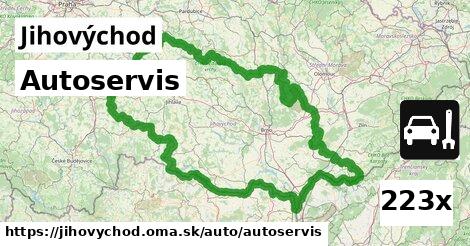 Autoservis, Jihovýchod