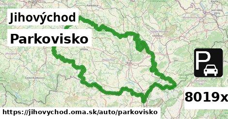 Parkovisko, Jihovýchod