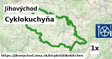 Cyklokuchyňa, Jihovýchod