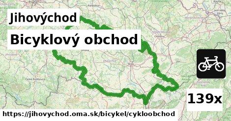 Bicyklový obchod, Jihovýchod