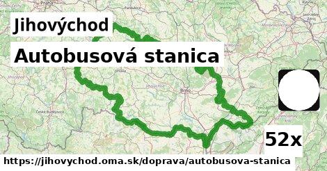 Autobusová stanica, Jihovýchod