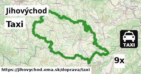 Taxi, Jihovýchod