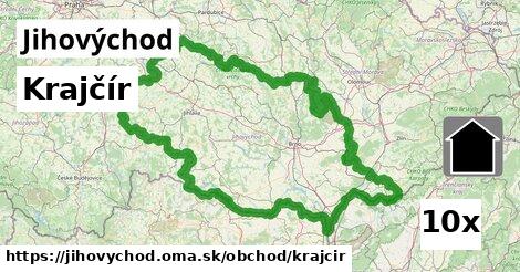 Krajčír, Jihovýchod