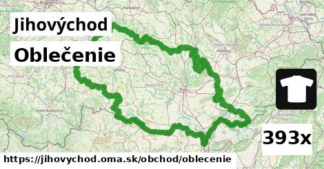 Oblečenie, Jihovýchod