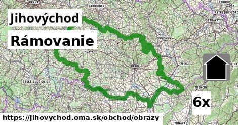 rámovanie v Jihovýchod