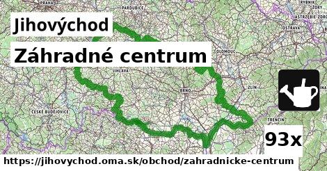 Záhradné centrum, Jihovýchod