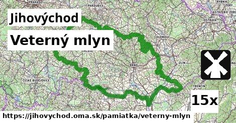 Veterný mlyn, Jihovýchod