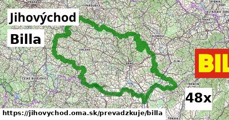 Billa, Jihovýchod