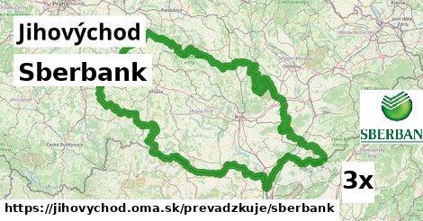 Sberbank, Jihovýchod