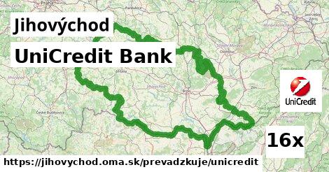 UniCredit Bank, Jihovýchod