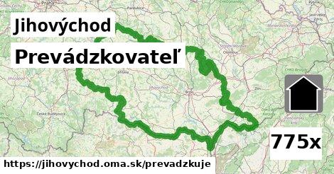 prevádzkovateľ v Jihovýchod