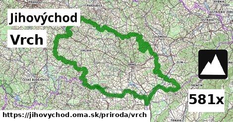 Vrch, Jihovýchod