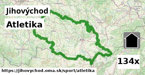 Atletika, Jihovýchod