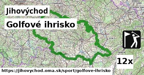 Golfové ihrisko, Jihovýchod