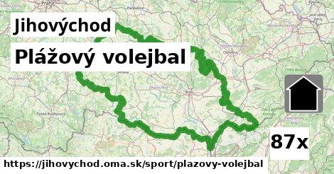 Plážový volejbal, Jihovýchod