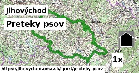 Preteky psov, Jihovýchod