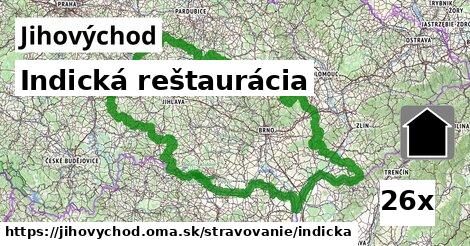 indická reštaurácia v Jihovýchod