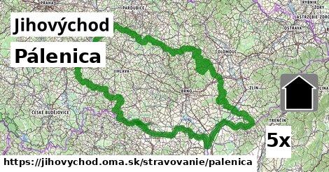 Pálenica, Jihovýchod