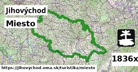 Miesto, Jihovýchod