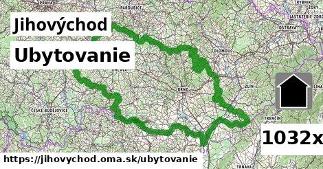 ubytovanie v Jihovýchod