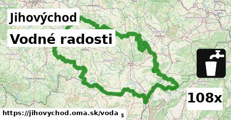 vodné radosti v Jihovýchod