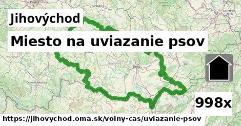 Miesto na uviazanie psov, Jihovýchod