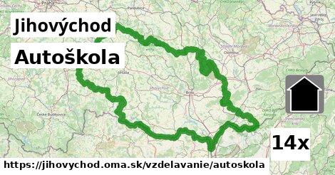 Autoškola, Jihovýchod