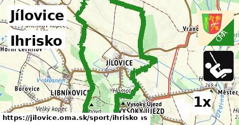 ihrisko v Jílovice