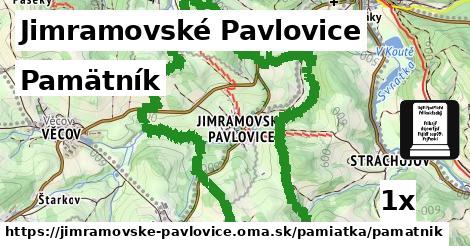 pamätník v Jimramovské Pavlovice