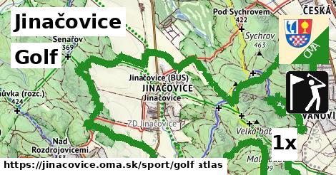 golf v Jinačovice