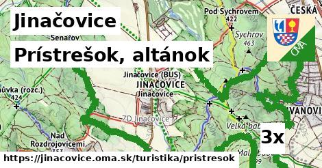 Prístrešok, altánok, Jinačovice