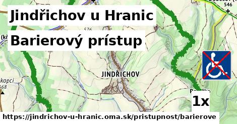 Barierový prístup, Jindřichov u Hranic