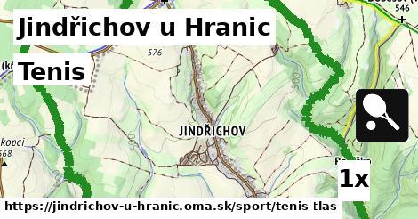 tenis v Jindřichov u Hranic