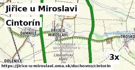 Cintorín, Jiřice u Miroslavi