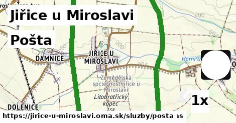Pošta, Jiřice u Miroslavi
