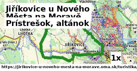 Prístrešok, altánok, Jiříkovice u Nového Města na Moravě