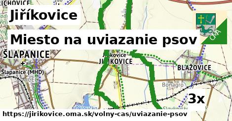 Miesto na uviazanie psov, Jiříkovice